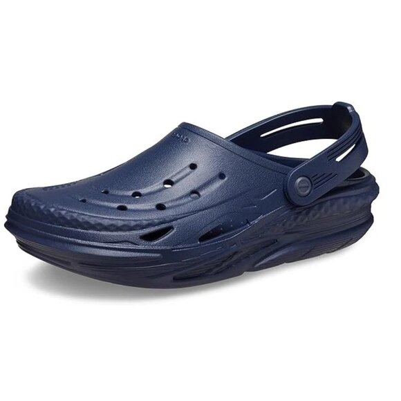 New Men Crocs Off Grid Clogs, Blue - Size M7 / W9 - Picture 1 of 5